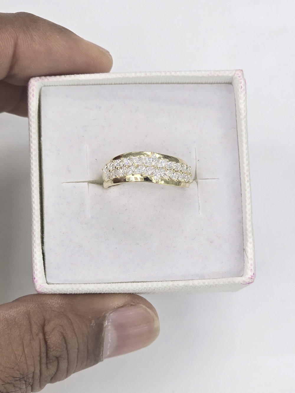 10k Real Gold Fancy Ring For Women